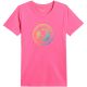 2. Damen-T-Shirt 4F F2718 Fuchsia 4FWSS26TTSHF2718 55S
