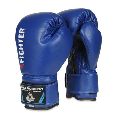 6oz Boxhandschuhe für Kinder - 4Fighter Blau