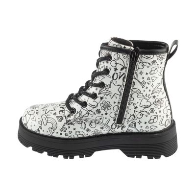 2. Skechers Gravlen Hi – Doodle Down 303408L-SLBK Grau, Größe 29