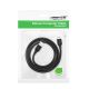 5. Ugreen Kabel USB 2.0 Kabel (männlich) - USB 2.0 (männlich) 0,5 m schwarz (US128 10308)