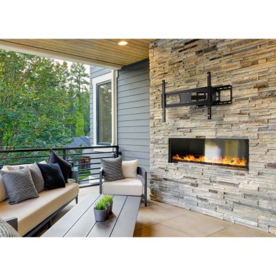 12. Manhattan Outdoor-TV-Wandhalterung, voll beweglich, 37–86 Zoll, 50 kg