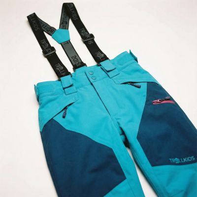 3. Trollkids Kids Kongsberg Ski Pant, wasserdichte Schnee- und Skihose für Jungen/Mädchen (638-123)