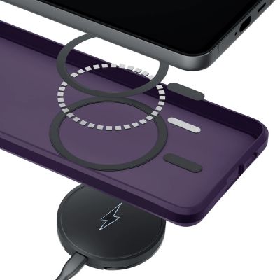 9. 3mk Smoke MagCase für iPhone Air – Lila
