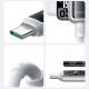6. Joyroom S-A55 StarFlight 66W USB-A - USB-C Kabel 1,2 m - Weiß