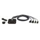 5. ATEN CS22HF KVM-Switch Schwarz