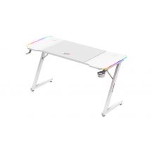 Huzaro Hero 3.3 Weißer RGB-Gaming-Schreibtisch