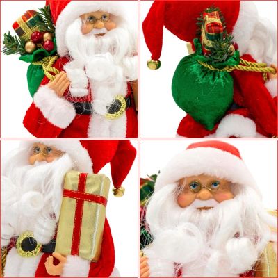 15. Dekorativer Weihnachtsmann, 25 cm