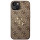 3. Guess 4G Big Metal Logo Case für iPhone 14 - Braun