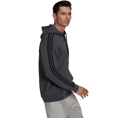 17. adidas Essentials Fleece 3-Streifen Hoodie M GK9082