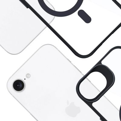 4. 3mk Satin Armor MagCase für Apple iPhone 16e / SE 4 - Transparent