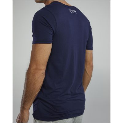 Herren-T-Shirt TYR TRI LG LOGO TEE -UX
