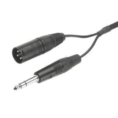 beyerdynamic K 190.40 Kabel – 1,5 m für DT 18*/19*/28*/29* – 3-poliger XLR-Stecker – 6,35-mm-Stereo-Klinkenstecker