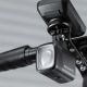 12. Rockbros M6 1000 lm wiederaufladbare Fahrrad-Frontleuchte 2800 mAh - Schwarz