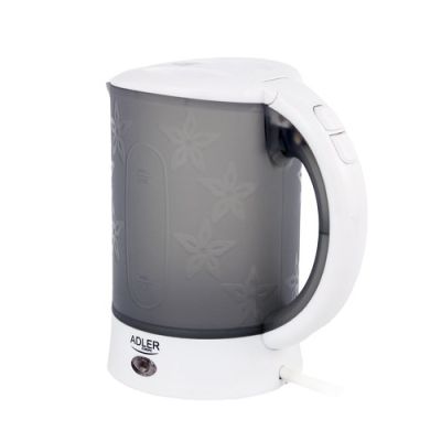 2. Adler AD 1268 Wasserkocher (600 W, 0,6 l; weiß)