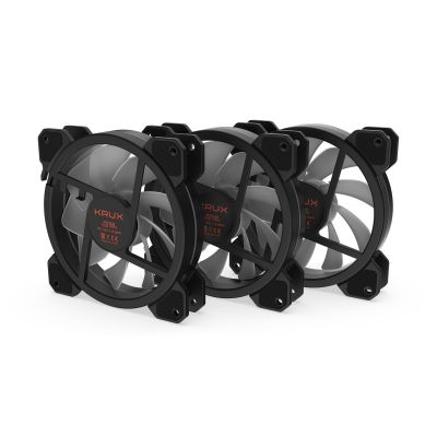 4. KRUX Lunar ARGB KIT 3x120 MM Lüfterset