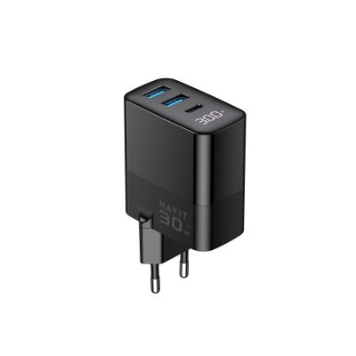 6. Havit USB-A1+USB-A2+USB-C Ladegerät UCLE001 EU