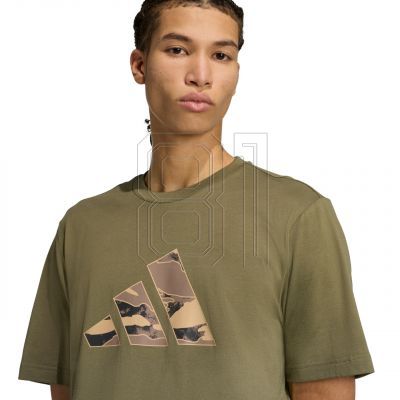 5. adidas Camo Logo Graphic T-Shirt M KA7131