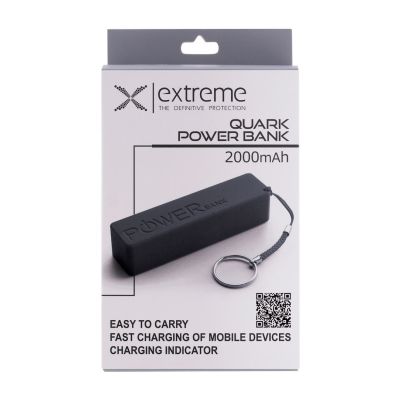 8. ESPERANZA Powerbank 2000 mAh Quark Black XMP101K