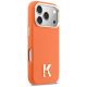 4. Karl Lagerfeld MagSafe Hülle mit Karl-Kopf-Logo für iPhone 17 Pro – Orange