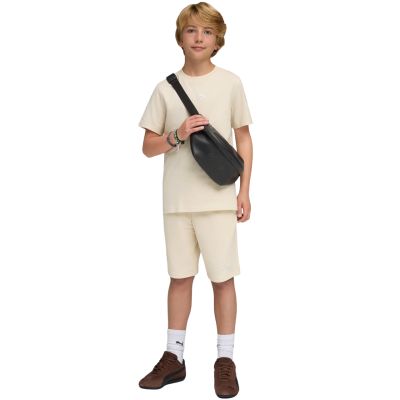 5. Puma ESS Small No. 1 Logo Beige Kindershorts 692974 87