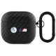 BMW Carbon Double Metal Logo Case für AirPods 4 - Schwarz