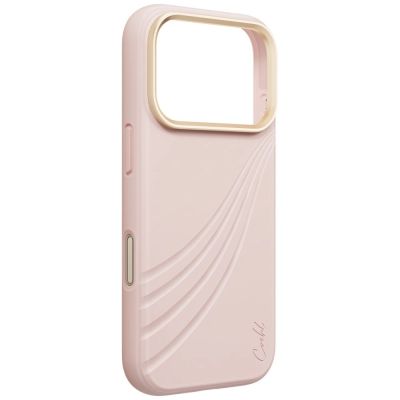 3. Uniq Coehl Serina Magnetische Ladehülle für iPhone 18 Pro / 17 Pro – Pink