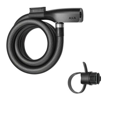 AXA Kabelschloss RESOLUTE 1,5x120 schwarzer Schlüssel