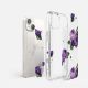 5. Ringke Fusion Design Armoured Case Cover mit Gelrahmen für iPhone 14 Plus transparent (Purple Rose) (FD637E29)