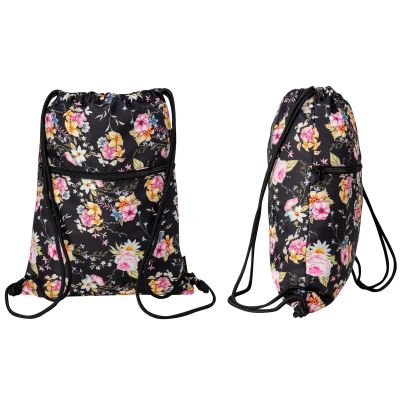 2. PREMIUM BEUTELRUCKSACK MIT SEMI LINE-DRUCK