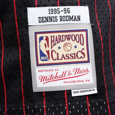 4. Mitchell & Ness Chicago Bulls NBA Swingman Ausweichtrikot Bulls 95 Dennis Rodman M SMJYGS18150-CBUBLCK95DRD