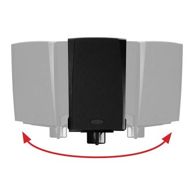 2. Wandhalterung für B TECH BT77/B 1MBTG011 Lautsprecher (schwarz)