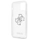 7. Guess GUHCP12LKS4GSI iPhone 12 Pro Max 6,7" Transparente Hardcase 4G Silver Charms Collection