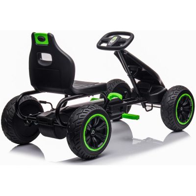 18. ENERO 18 PEDAL GO-KART SCHWARZ UND GRÜN