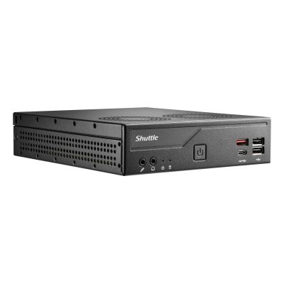3. Shuttle Slim PC DH810 PC Größe 1,35L Schwarz LGA 1851 (Sockel V1)