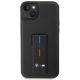 3. BMW Grip Stand Hot Stamp Hülle für iPhone 14 Plus / 15 Plus - Schwarz