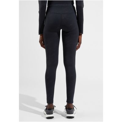 Odlo Leggings Zeroight Print Reflektierend Damen Schwarz S