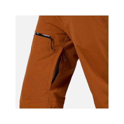 7. ROSSIGNOL W Outerlimits Isolierte Latzhose für Damen, Braun