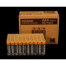 KODAK XTRALIFE ALKALINE BATTERIEN AAA LR3 X 60 STÜCK.