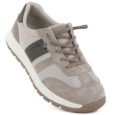 Beige Herren-Sneaker aus Leder, Big Star TT174052