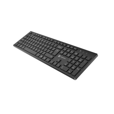 4. NATEC Drahtlose Tastatur Herring 2,4 GHz Slim