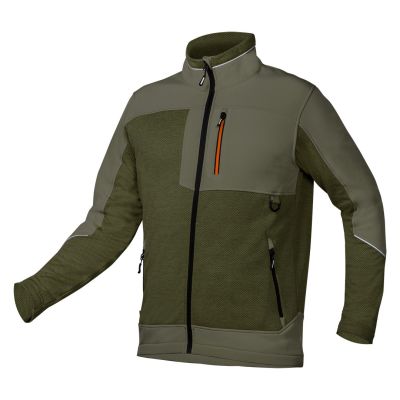 OUTDOOR Softshell-Sweatshirt, grün, Größe L