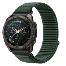 Tech-Protect NylonLoop Armband für Garmin Fenix 5X / 5X Plus / 6X / 6X Pro / 7X / 8 / 8 Pro / 9 / 9 Pro (51 mm) – grün
