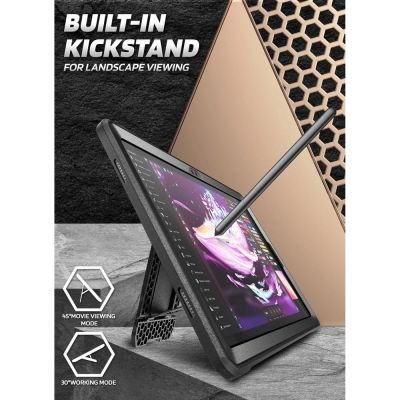 7. Supcase Unicorn Beetle Pro Hülle für Samsung Galaxy Tab A11+ - Schwarz