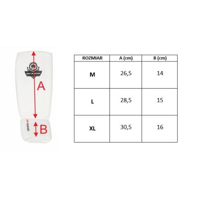 14. Flexible Schienbeinschoner M - Shinrage Weiß