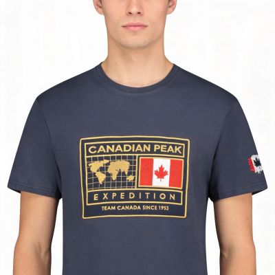 6. Canadian Peak JOFOTENEAK NAVY RM MEN 254 T-Shirt (RBMSZ1256H/CP-MARINE)