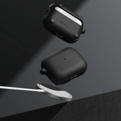 5. Ringke Onyx Magnetische MagSafe-Hülle für AirPods Pro 3 – Schwarz