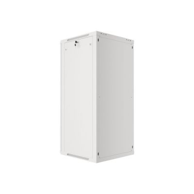 9. Lanberg WF01-6627-10S Rack-Schrank (27 HE; 1300 mm / 600 mm / 600 mm; Wandmontage; Glas; 19 Zoll; grau)