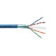 Emitter-Netzwerk-FTP-Kabel (F/UTP), Kat. 6, 450 MHz, Aderquerschnitt 4x2x23 AWG, PVC