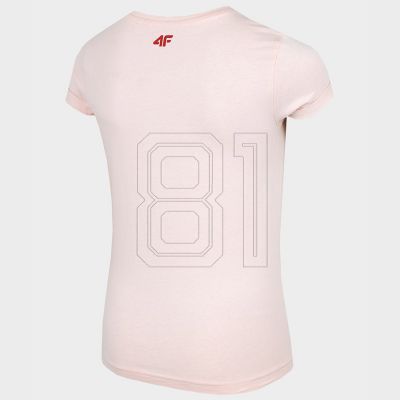 2. T-Shirt 4F Jr HJZ22-JTSD005 56S
