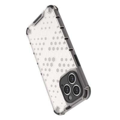 13. Wabenhülle für iPhone 14 Pro gepanzerte Hybridhülle blau
